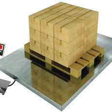 Весовой учет на платформенных весах