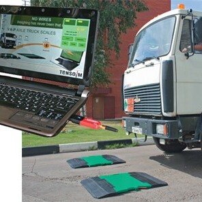 Программное обеспечение для контроля осевых нагрузок на портативных весах ВА-П